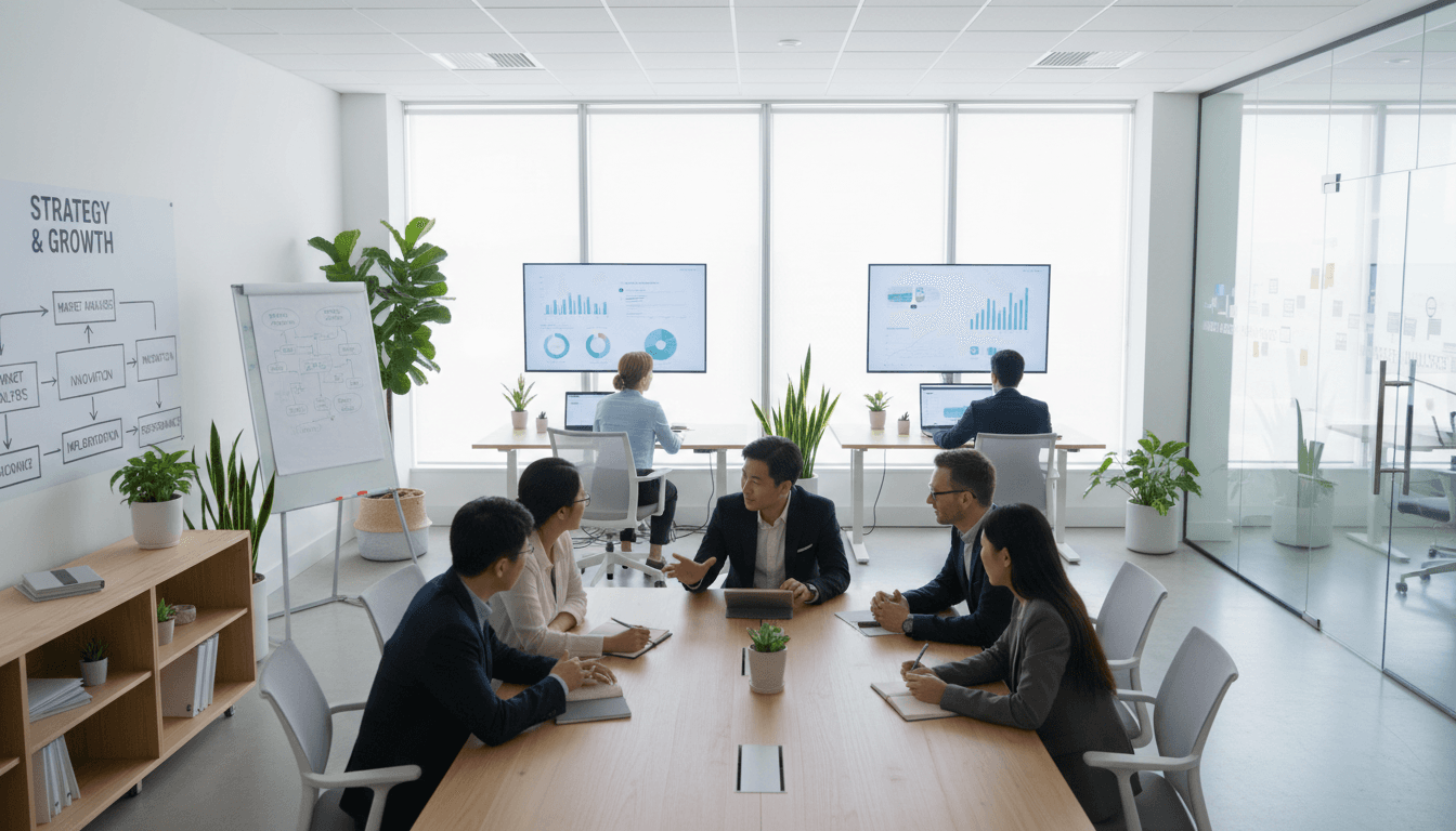 Business team collaboration